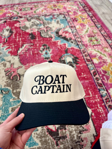 Boat Captain Two-Toned Hat